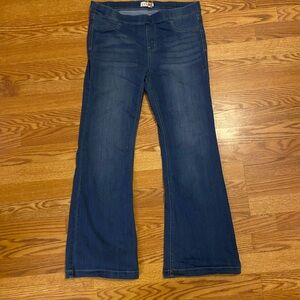 Cello Blue Flare Wide Leg Jeans